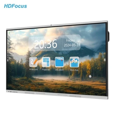 Inteliģents 4K LCD viedais dēlis klasē